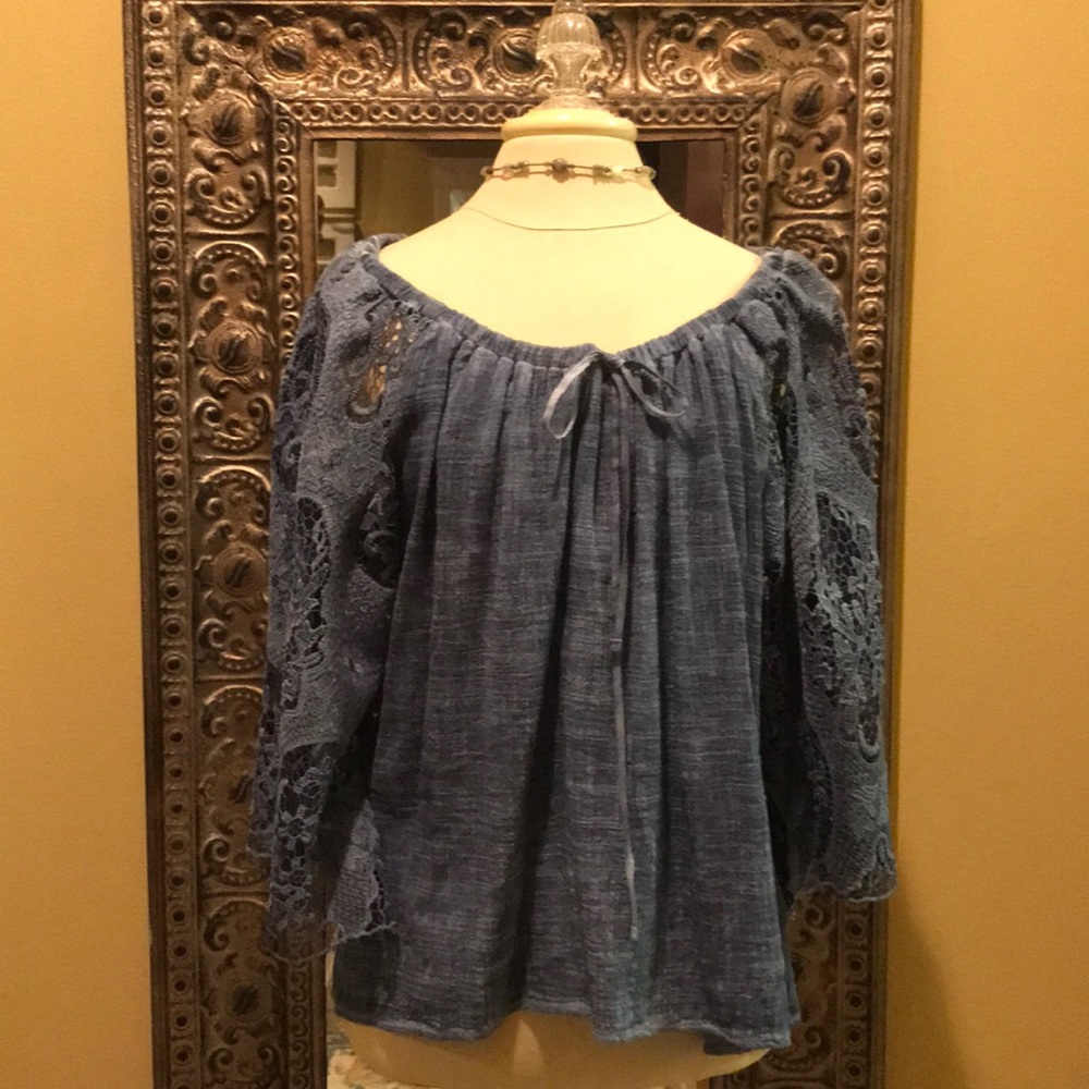 Beautiful Denim Blue Shiru Mind Set by XCVI